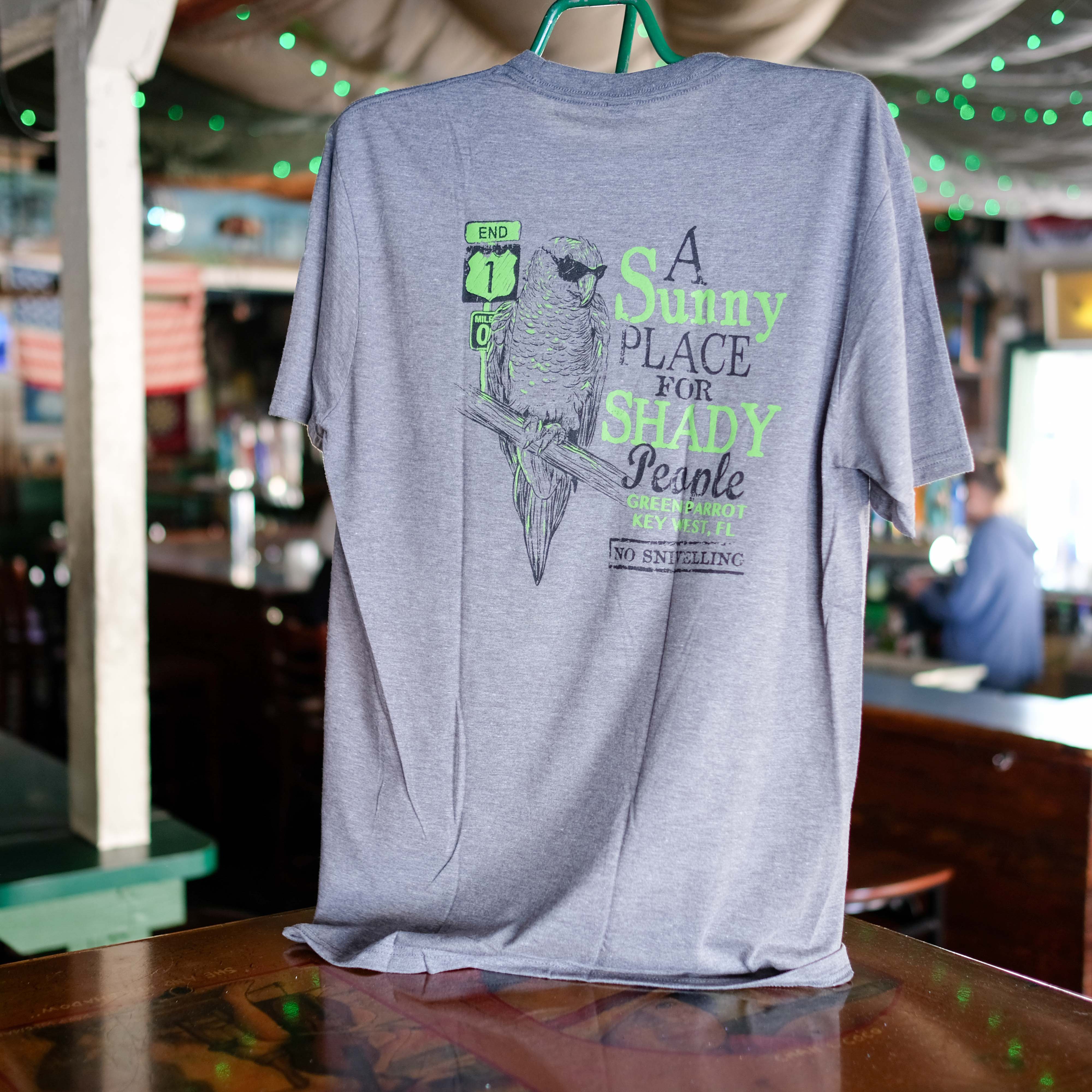 Sunny Place Shady People T Shirt – Green Parrot Gift Shop