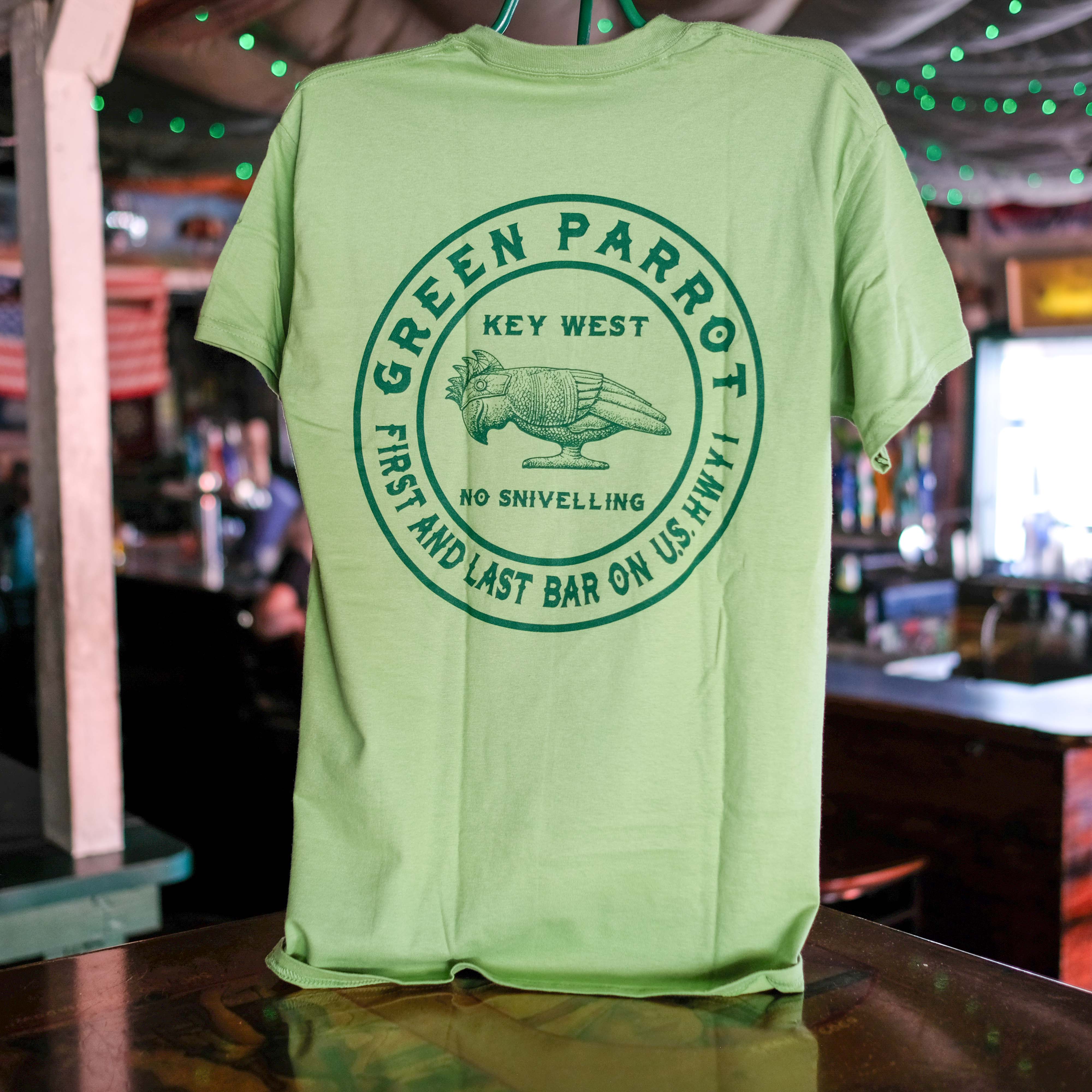 Circle Logo Tee – Green Parrot Gift Shop
