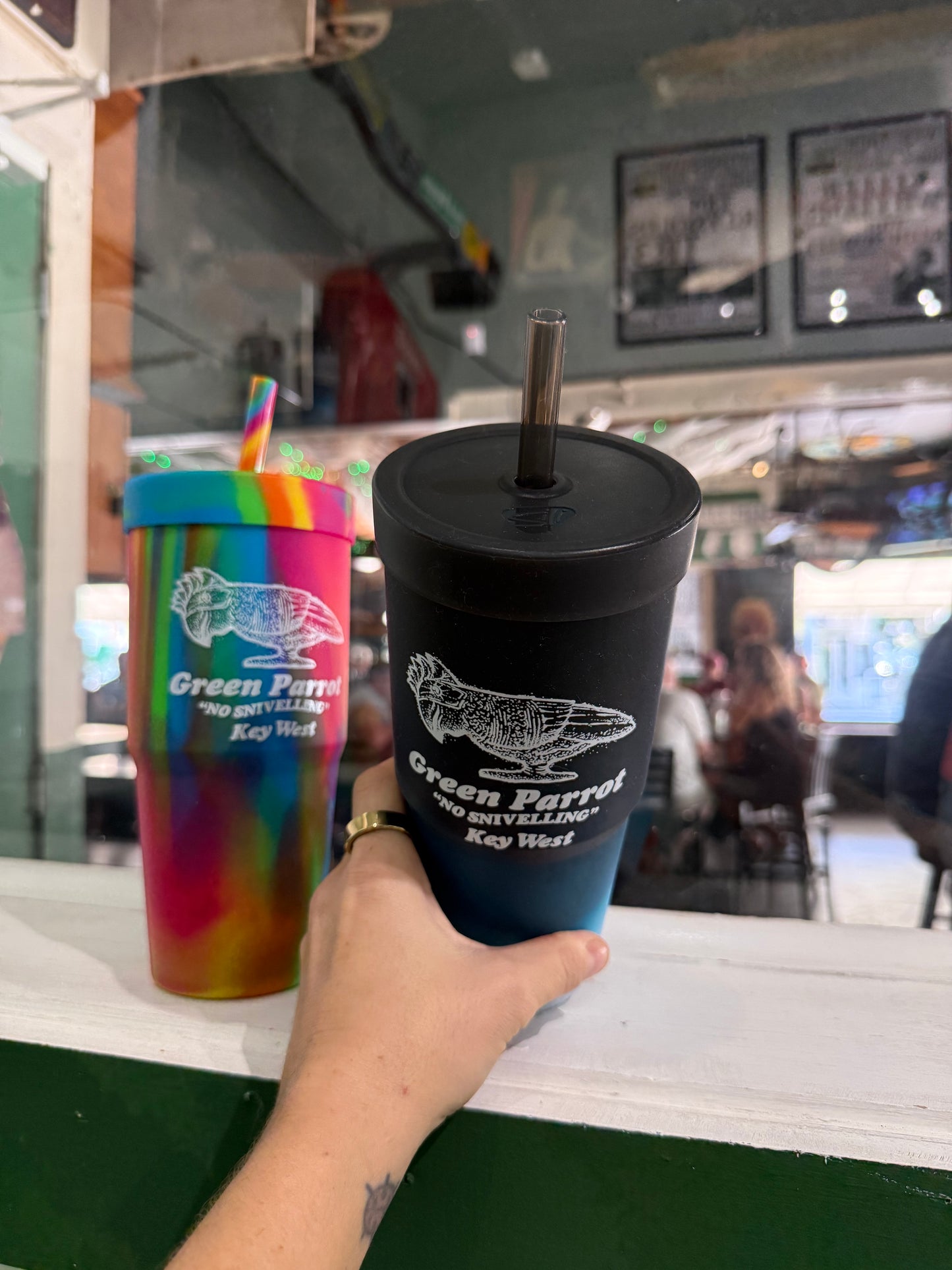 32oz. Sili  Straw Tumbler