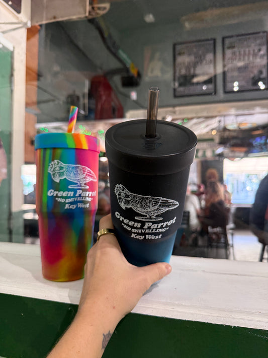 32oz. Sili  Straw Tumbler