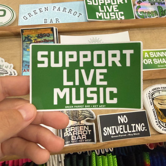 Support Live Music Sticker