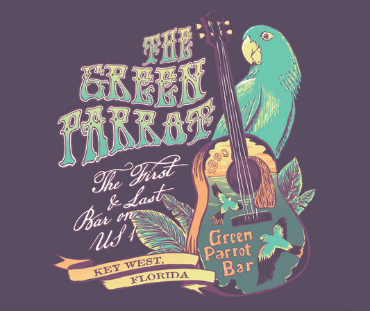 Hippie Guitar T Shirt