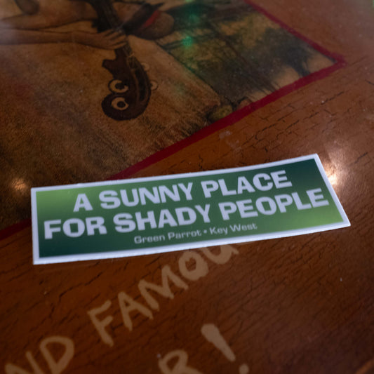 Small Sunny Shady Sticker