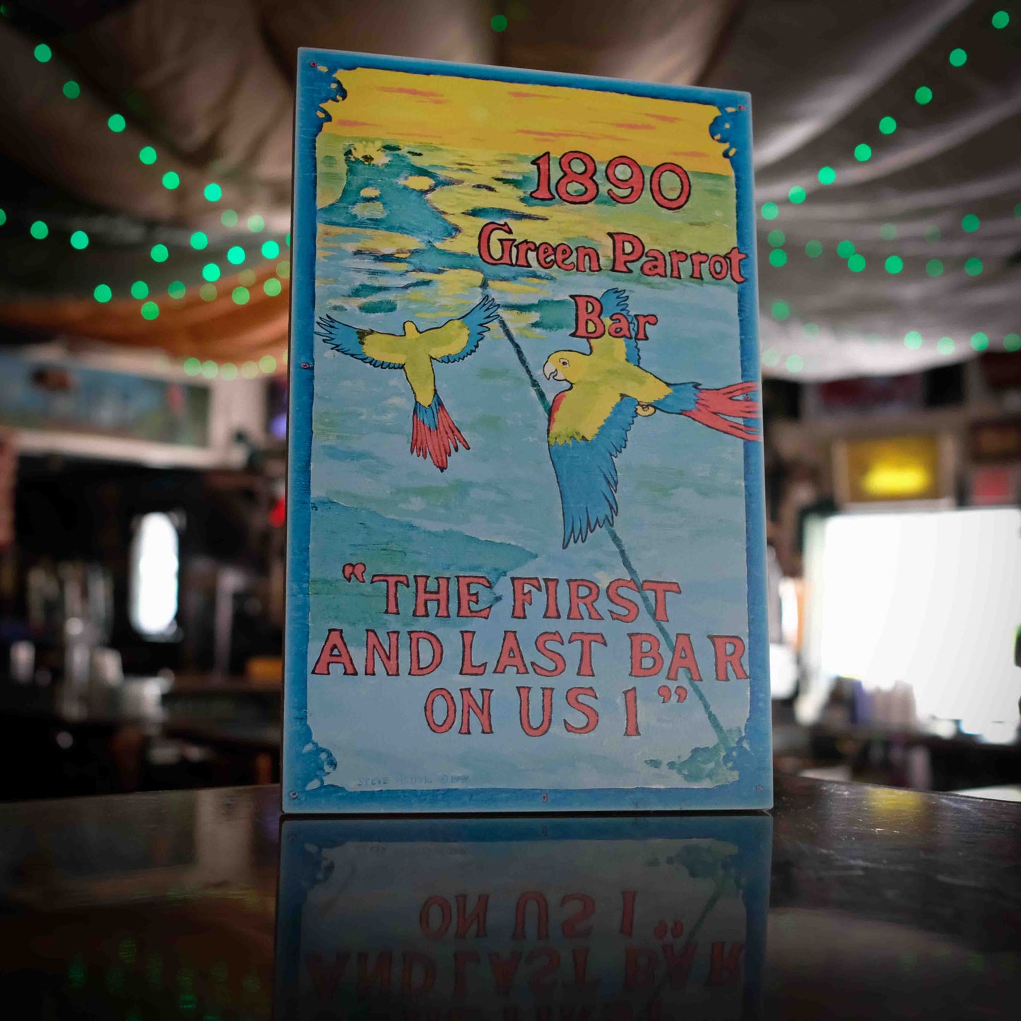 First & Last Bar Wall Plaque