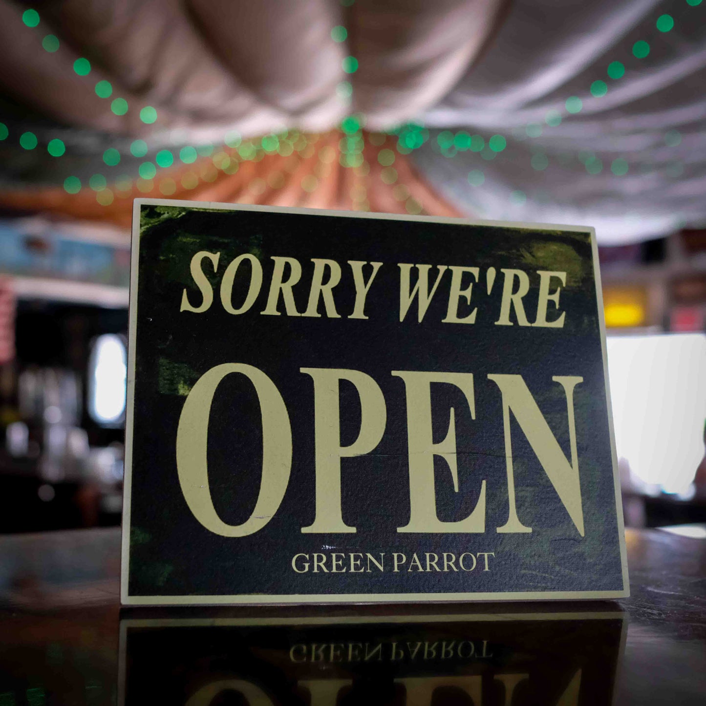 Sorry We're Open Wall Plaque